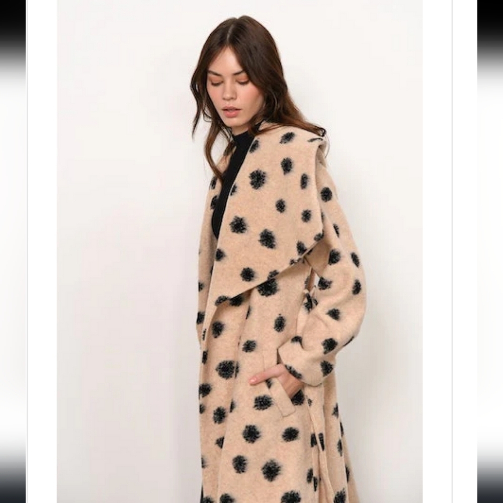 Hutch Juni Coat cream with spots - Picture 6 of 15